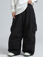 Women's Snow Pants Baggy Cargo Snowboard Pants - Gsou Snow