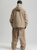 Men's  Baggy Snowboard Jacket Minimalist Insulated Snow Anorak - Gsou Snow
