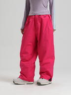 Women's Waterproof Snow Pants Sleek Baggy Snowboard Pants  – Gsou Snow