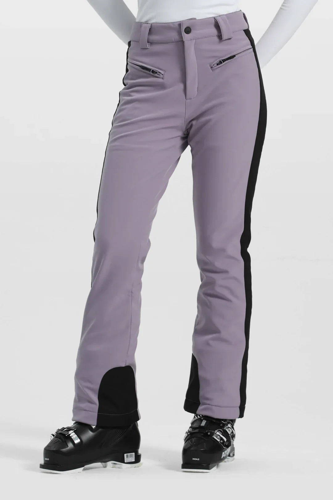 Women's Elegant High Waist Stretch Ski Pants - Gsou Snow