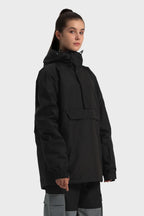 Women's Baggy Snowboard Jacket Blizzard Pullover Snow Jacket - Gsou Snow