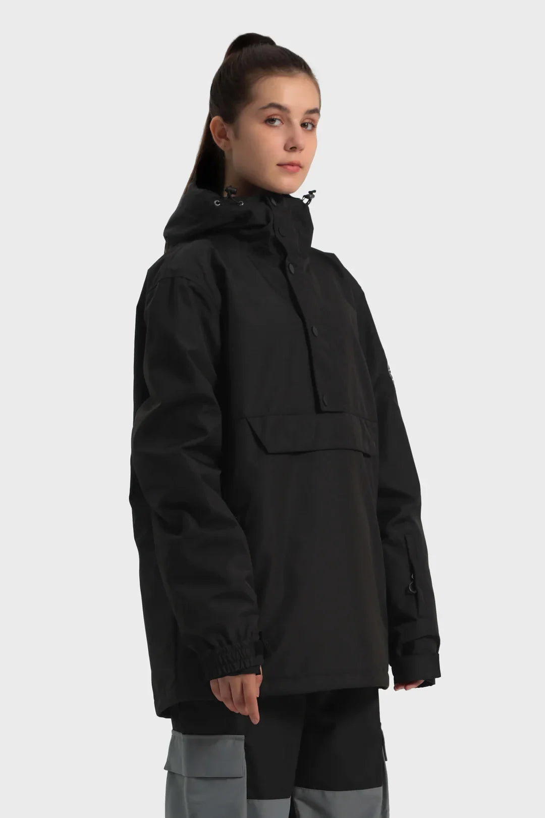 Women's Baggy Snowboard Jacket Blizzard Pullover Snow Jacket - Gsou Snow