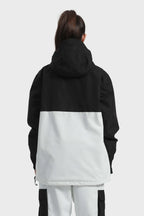 Women's Baggy Snowboard Jacket Blizzard Pullover Snow Jacket - Gsou Snow
