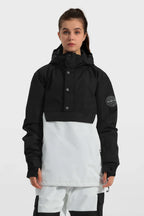 Women's Baggy Snowboard Jacket Blizzard Pullover Snow Jacket - Gsou Snow
