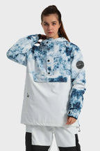 Women's Baggy Snowboard Jacket Blizzard Pullover Snow Jacket - Gsou Snow