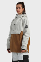 Women's Baggy Snowboard Jacket Blizzard Pullover Snow Jacket - Gsou Snow