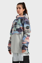 Women's Baggy Snowboard Jacket Blizzard Pullover Snow Jacket - Gsou Snow