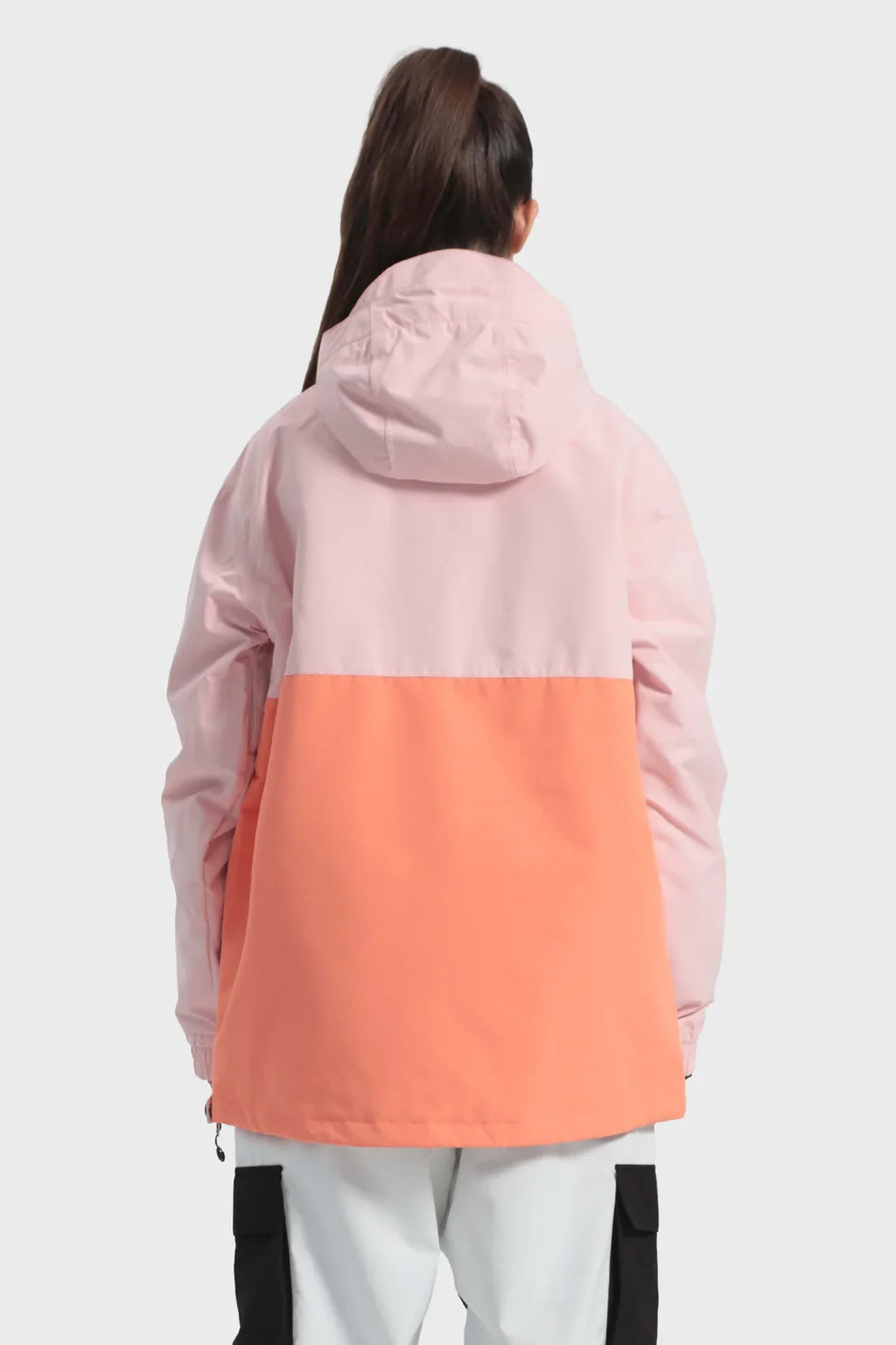 Women's Baggy Snowboard Jacket Blizzard Pullover Snow Jacket - Gsou Snow