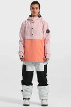 Women's Baggy Snowboard Jacket Blizzard Pullover Snow Jacket - Gsou Snow