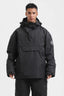 Men's Black Color-Block Snow Anoraks Insulated Ski Anoraks - Gsou Snow