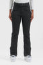 Women's Black Wearable Padded Stretch Ski Pants Slim Fit Snow Pants - Gsou Snow