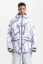 Men's Baggy Snowboard Jacket Rider Cargo Snow Jacket - Gsou Snow