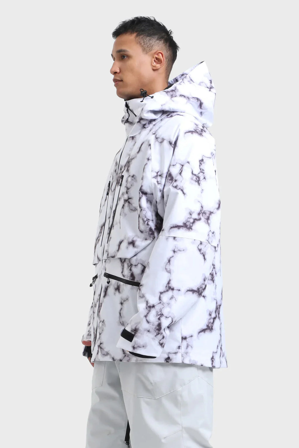 Men's Baggy Snowboard Jacket Rider Cargo Snow Jacket - Gsou Snow
