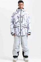 Men's Baggy Snowboard Jacket Rider Cargo Snow Jacket - Gsou Snow