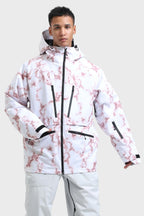 Men's Baggy Snowboard Jacket Rider Cargo Snow Jacket - Gsou Snow
