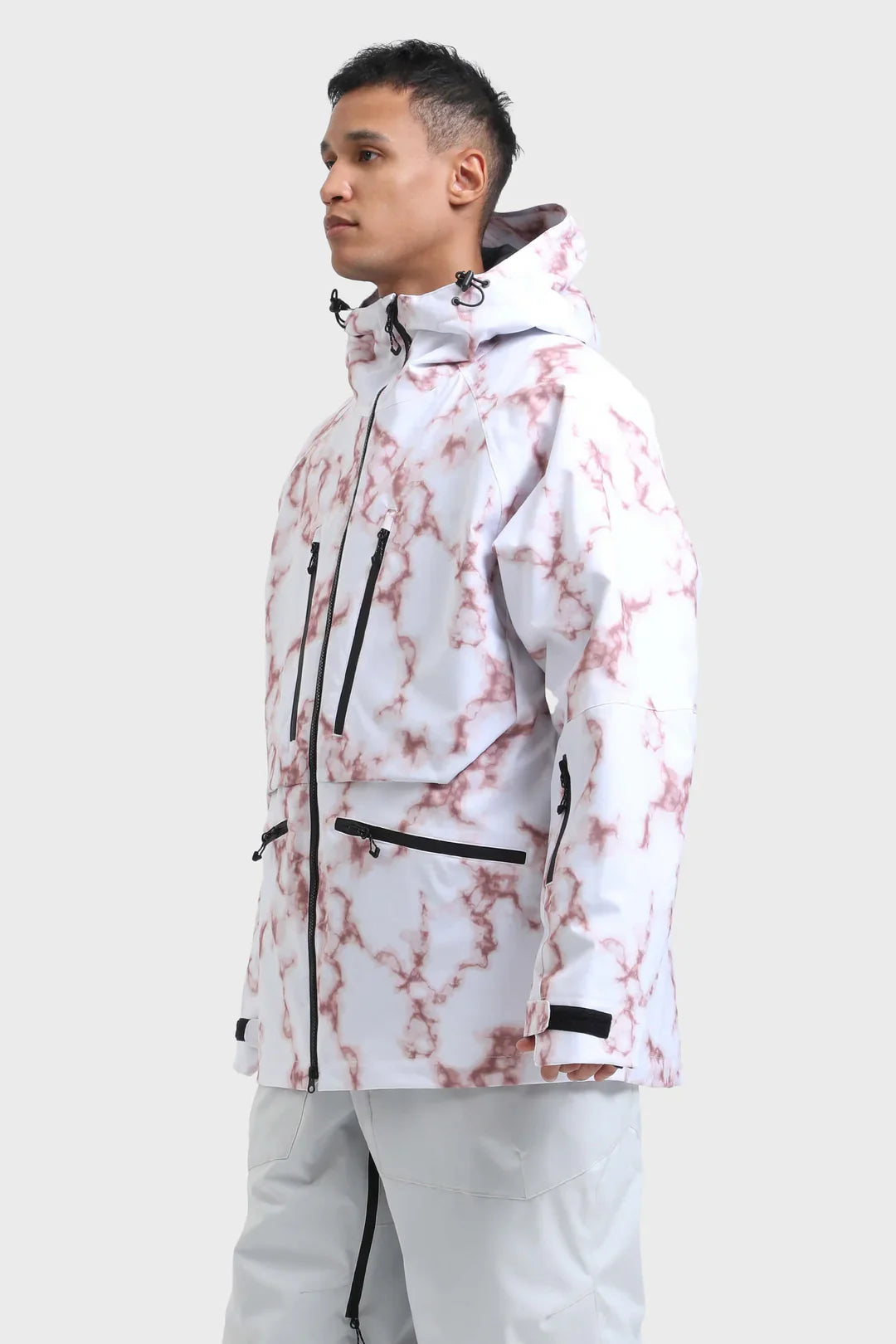 Men's Baggy Snowboard Jacket Rider Cargo Snow Jacket - Gsou Snow
