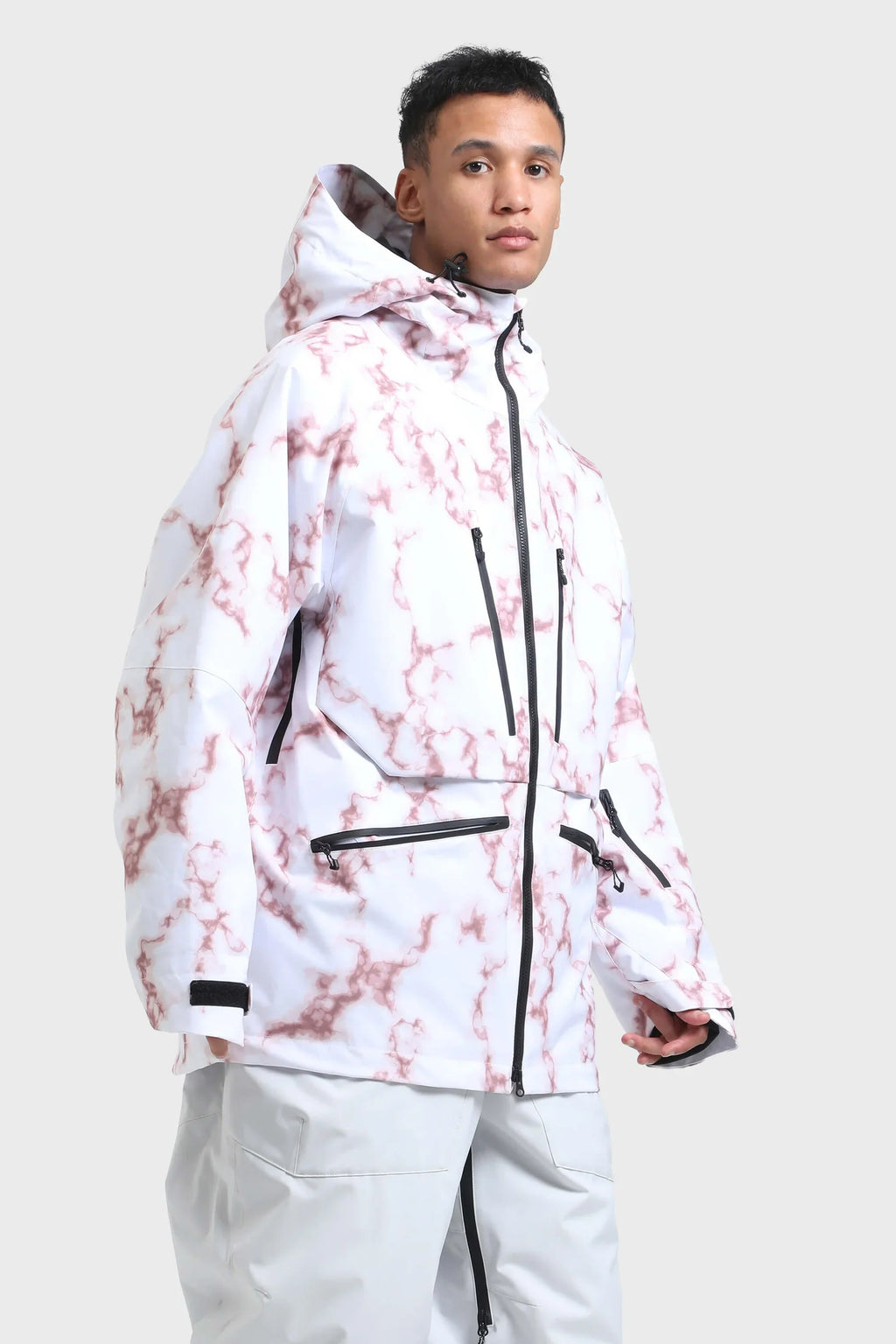Men's Baggy Snowboard Jacket Rider Cargo Snow Jacket - Gsou Snow