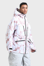 Men's Baggy Snowboard Jacket Rider Cargo Snow Jacket - Gsou Snow