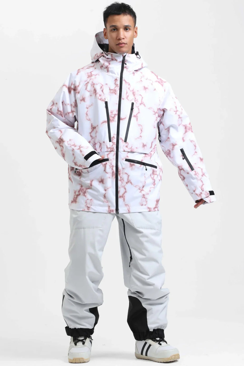Men's Baggy Snowboard Jacket Rider Cargo Snow Jacket - Gsou Snow