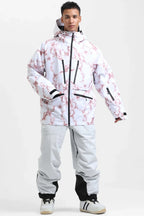 Men's Baggy Snowboard Jacket Rider Cargo Snow Jacket - Gsou Snow