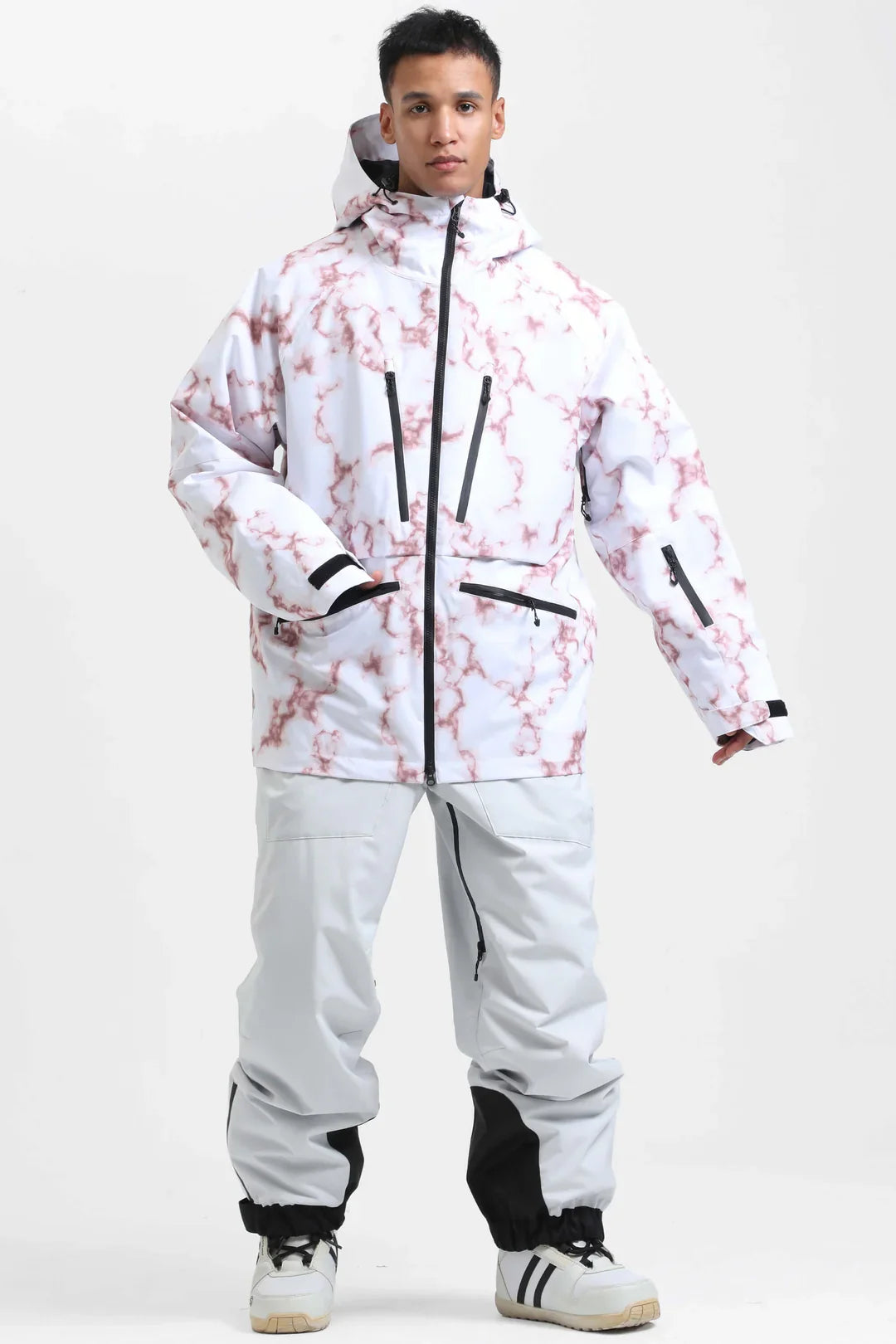 Men's Baggy Snowboard Jacket Rider Cargo Snow Jacket - Gsou Snow