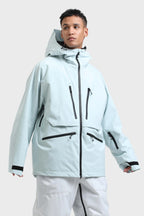 Men's Baggy Snowboard Jacket Rider Cargo Snow Jacket - Gsou Snow