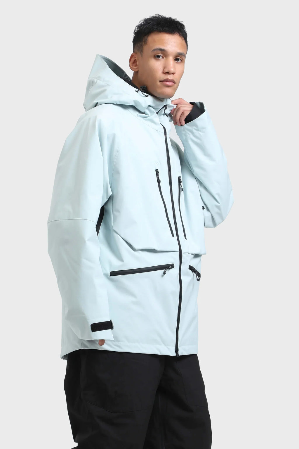 Men's Baggy Snowboard Jacket Rider Cargo Snow Jacket - Gsou Snow
