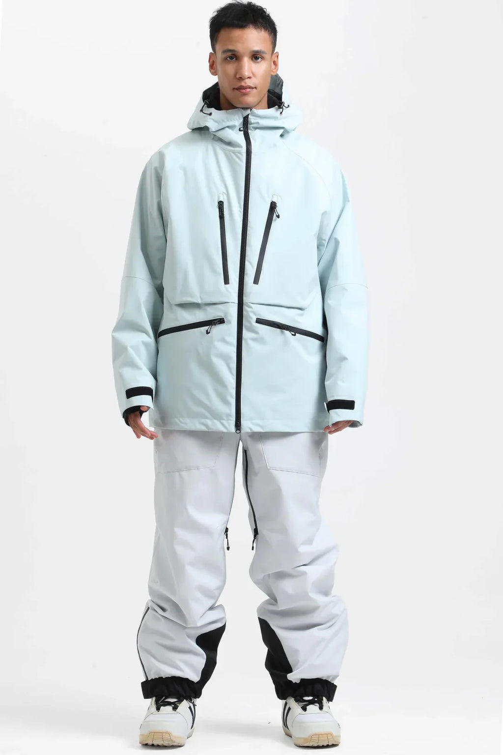 Men's Baggy Snowboard Jacket Rider Cargo Snow Jacket - Gsou Snow