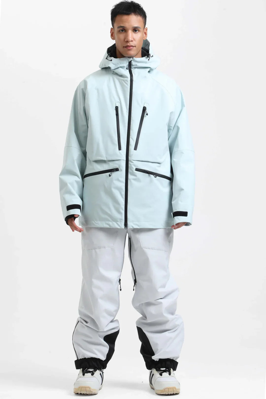 Men's Baggy Snowboard Jacket Rider Cargo Snow Jacket - Gsou Snow