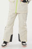 Kids’ Off White Insulated Snow Pants With Suspenders Ski Pants - Gsou Snow