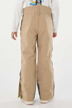 Army Green Insulated Ski Pants With Suspenders Snow Pants