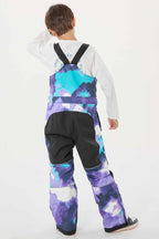 Army Green Reflective Workwear Ski Bibs Durable Snow Bibs