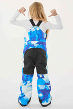 Off White Reflective Workwear Ski Bibs Durable Snow Bibs
