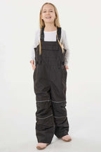 Army Green Reflective Workwear Ski Bibs Durable Snow Bibs