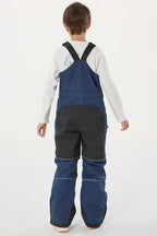 Blue Tie-dye Reflective Workwear Ski Bibs Durable Snow Bibs