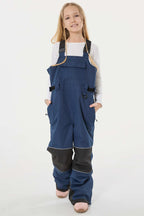 Khaki Reflective Workwear Ski Bibs Durable Snow Bibs