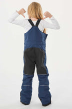 Blue Tie-dye Reflective Workwear Ski Bibs Durable Snow Bibs
