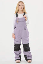 Blue Tie-dye Reflective Workwear Ski Bibs Durable Snow Bibs