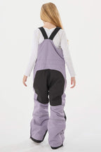 Navy Blue Reflective Workwear Ski Bibs Durable Snow Bibs