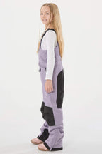 Khaki Reflective Workwear Ski Bibs Durable Snow Bibs