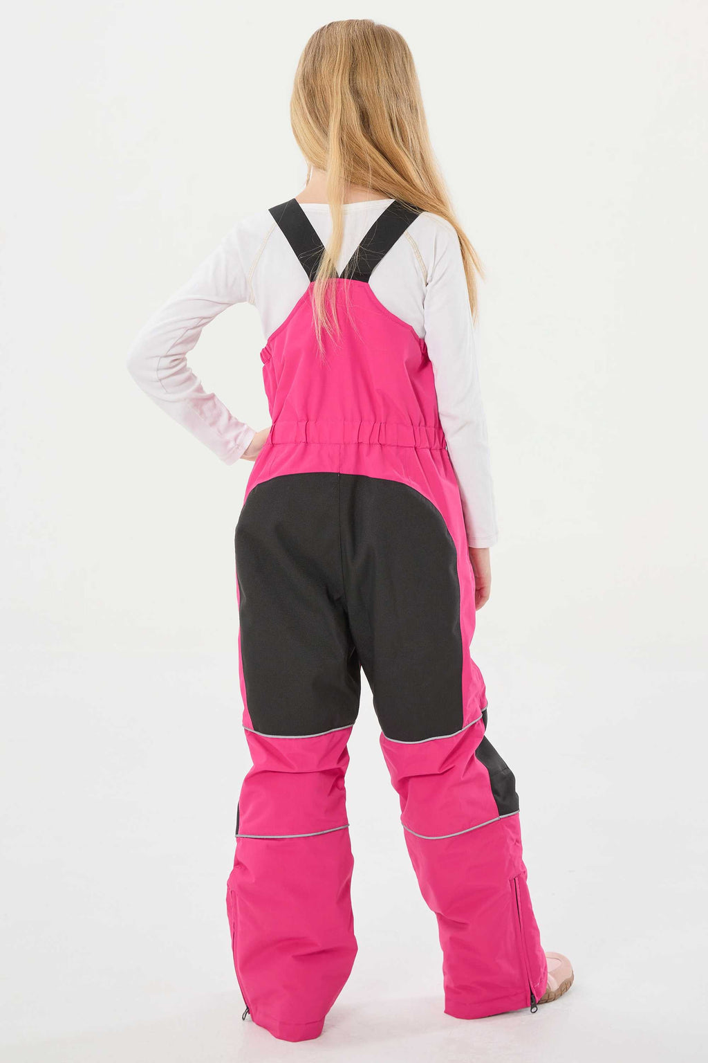 Blue Tie-dye Reflective Workwear Ski Bibs Durable Snow Bibs