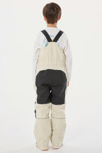 Navy Blue Reflective Waterproof Ski Bibs Durable Snow Bibs