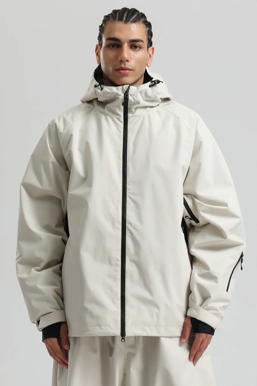 Men's Baggy Snowboard Jacket Bold Cow Print Snow Jacket – Gsou Snow