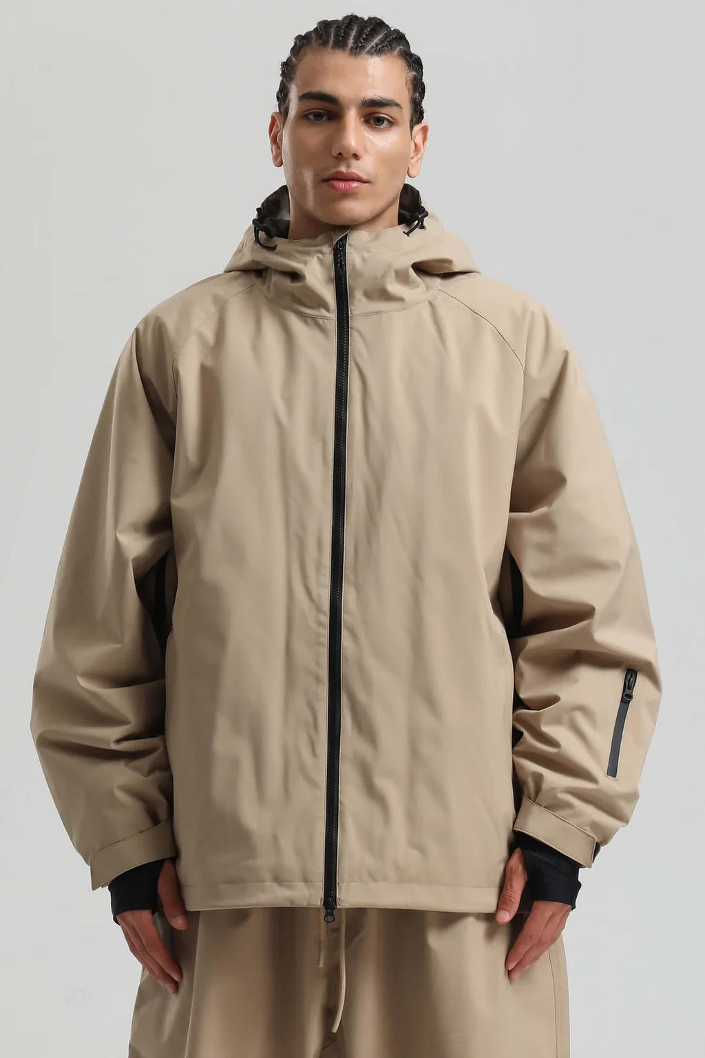 Men's Baggy Snowboard Jacket Bold Cow Print Snow Jacket – Gsou Snow