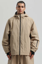 Men's Baggy Snowboard Jacket Bold Cow Print Snow Jacket – Gsou Snow