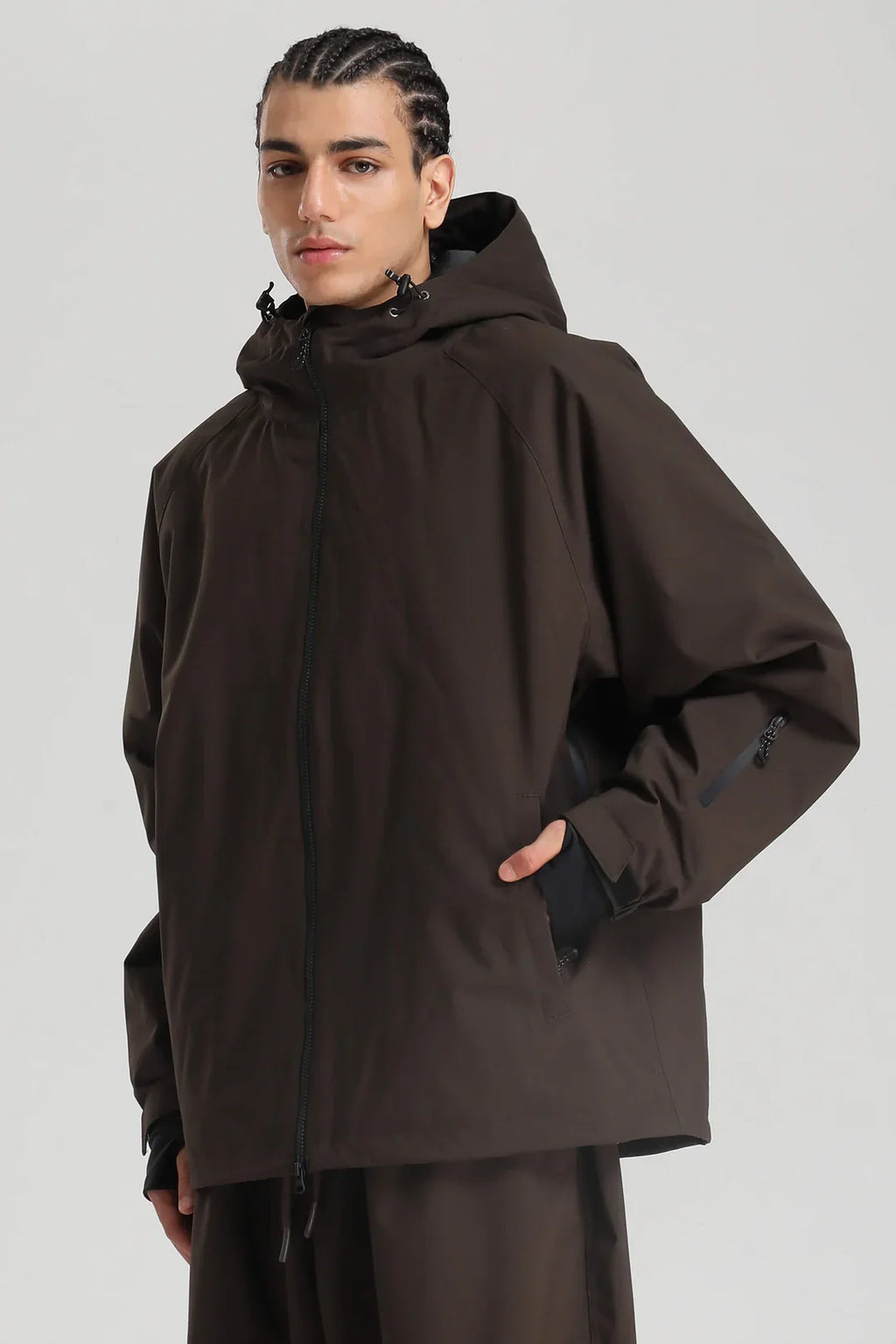 Men's Baggy Snowboard Jacket Bold Cow Print Snow Jacket – Gsou Snow