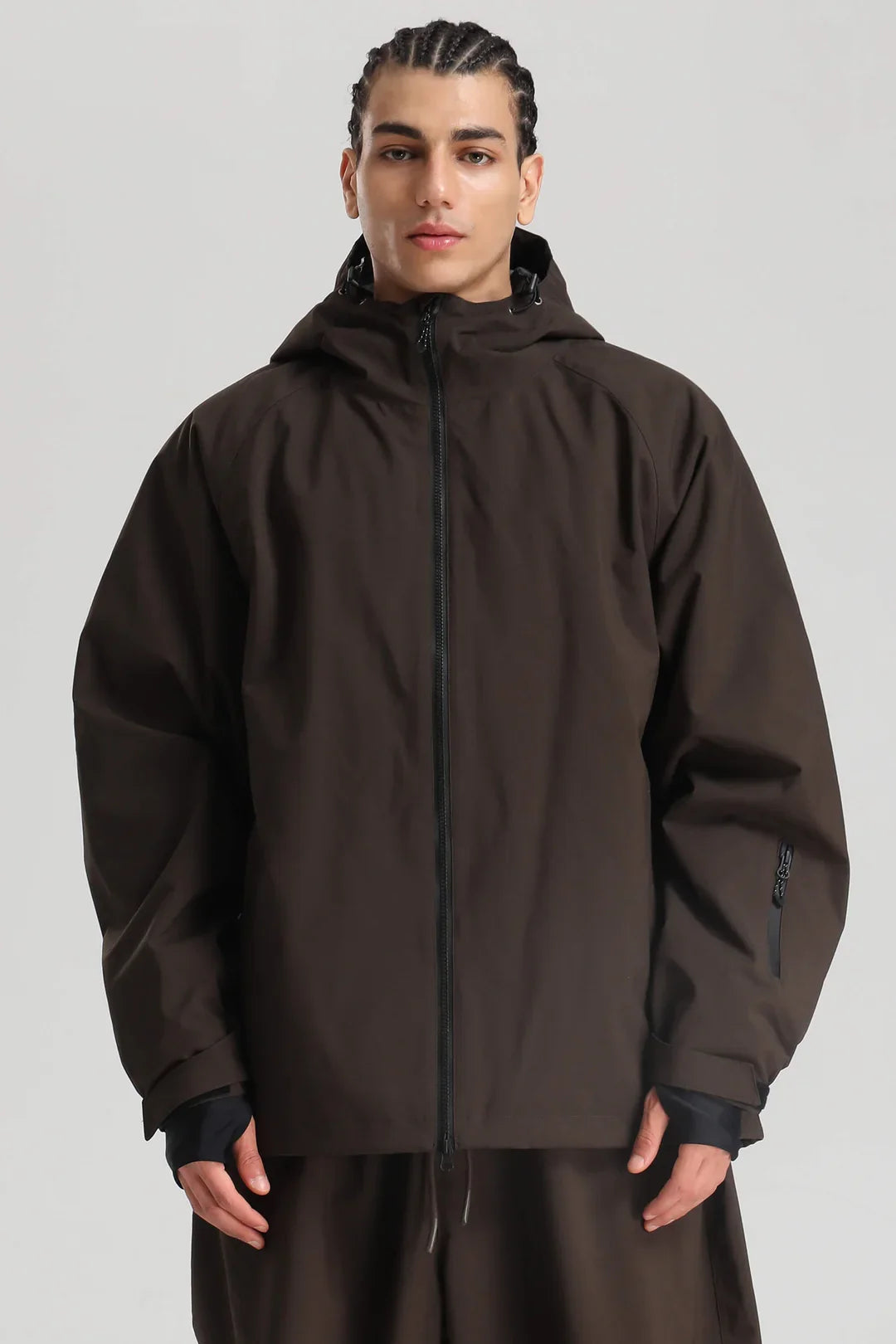 Men's Baggy Snowboard Jacket Bold Cow Print Snow Jacket – Gsou Snow