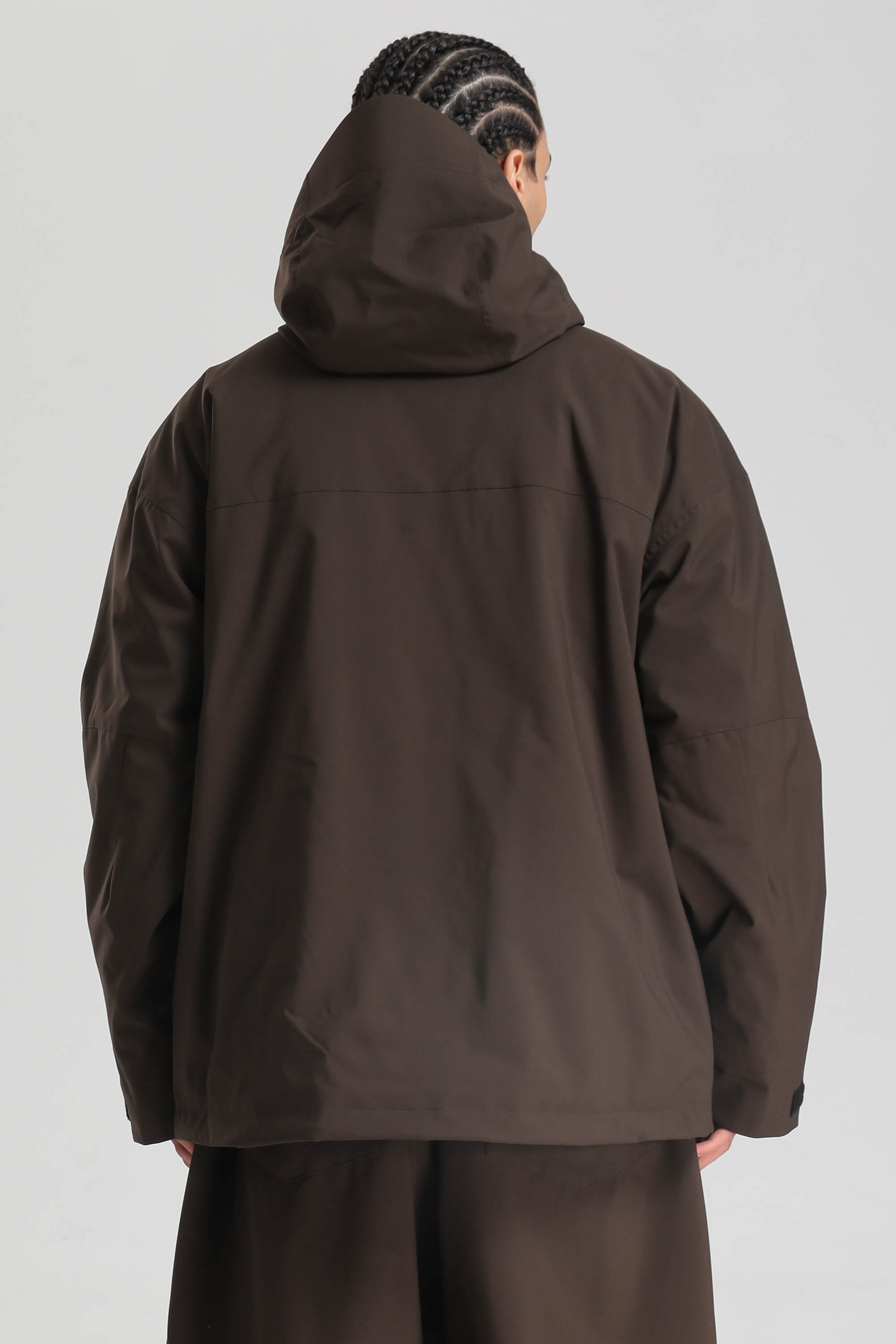 Men's Coffee Multi-Pocket Dual-Vent Snow Jacket Waterproof Insulated Ski Jacket - Gsou Snow