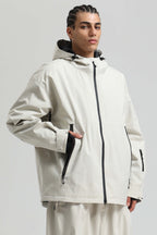 Men's Army Green Fully Sealed Dual-Vent Snow Jacket Minimalist Insulated Ski Jacket - Gsou Snow