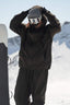 Women's Coffee Fully Sealed Dual-Vent Snow Jacket Minimalist Insulated Ski Jacket - Gsou Snow